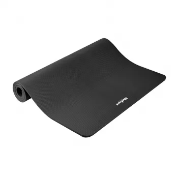 REBEL Active Tappetino da allenamento 190x115x2 cm NBR nero per yoga, pilates, fitness
