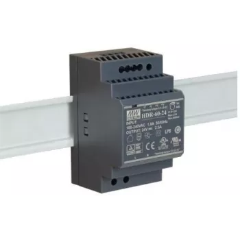 PULSAR Alimentatore per guida DIN Mean Well HDR-60-24 24V/60W/2,5A