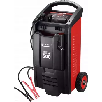 WELDMAN GRAND 500 raddrizzatore con avviamento – saldatrice MMA 500A, 3 fasi 400V, avviamento 12V/24V