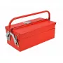 AWTOOLS AW30982 valigetta portautensili portatile con vassoio e organizer nel coperchio, nero/rosso