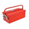 AWTOOLS AW30982 valigetta portautensili portatile con vassoio e organizer nel coperchio, nero/rosso