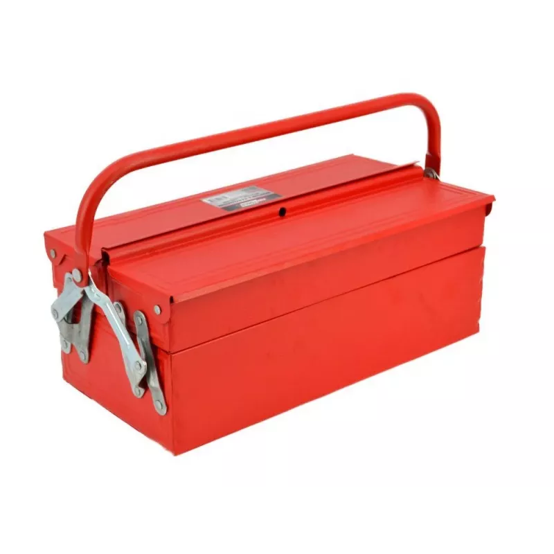 AWTOOLS AW30982 valigetta portautensili portatile con vassoio e organizer nel coperchio, nero/rosso