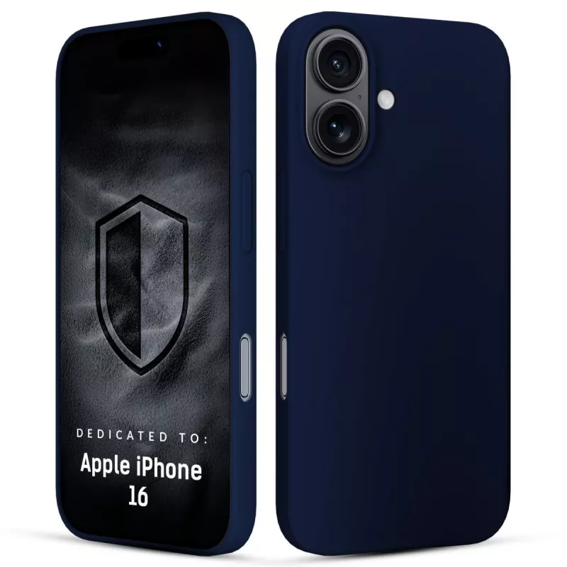 3MK PROTECTION Apple iPhone 16 - 3mk Hardy Mellow custodia blu scuro