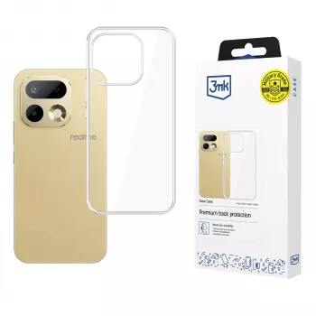 3mk Clear Case per Realme 16 Pro 5G - custodia posteriore in TPU trasparente con tecnologia Absorber™