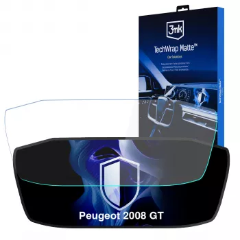3MK PROTECTION Peugeot 2008 GT TechWrap Matter pellicola protezione per il quadro strumenti