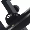 MOZOS KSX1 X-Type Supporto per tastiere e pianoforti digitali, acciaio a una traversa, portata 25 kg, altezza 650-980 mm, pieghevole
