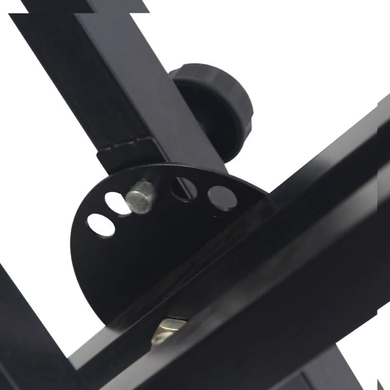 MOZOS KSX1 X-Type Supporto per tastiere e pianoforti digitali, acciaio a una traversa, portata 25 kg, altezza 650-980 mm, pieghevole