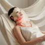 Medivon Maschera viso LED Lumi Max - fototerapia a 7 colori, 192 LED, telecomando, intensità e timer regolabili