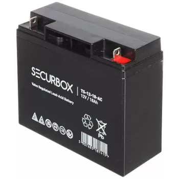 Batteria 12V/18Ah Securbox