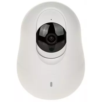 GENWAY Telecamera IP indoor rotante APTI-W34A-TUYA 1080p Pan/Tilt Wi-Fi con audio bidirezionale, rilevamento movimento, visione notturna, Tuya Smart App