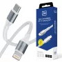 3mk Hyper Cable N-SERIES USB-C a Lightning 1m 9V/2A 20W bianco