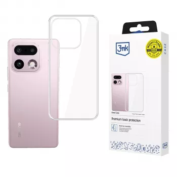 3mk Clear Case per Realme 10 Pro+ 5G - custodia protettiva posteriore TPU trasparente con tecnologia Absorber125™