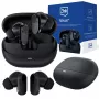 3mk FitPods BT 6.0 auricolari True Wireless Stereo con custodia di ricarica, Bluetooth 6.0, controllo touch, IPX4, nero