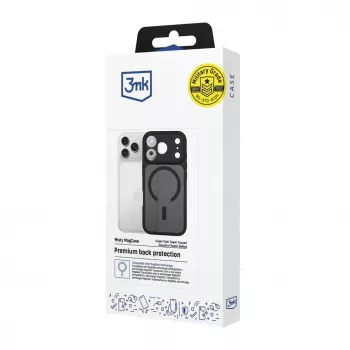 3MK Misty MagCase per Apple iPhone 16e / 17e - nero