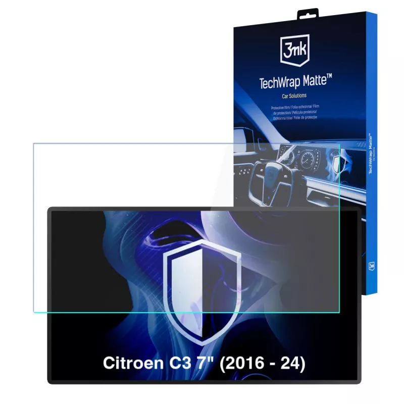 3MK PROTECTION Citroen C3 (2016-2024) TechWrap Matter pellicola protettiva per display centrale