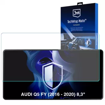 3MK PROTECTION Audi Q5 FY (2016-2020) 8,3 pollici TechWrap Matter pellicola protettiva per display centrale