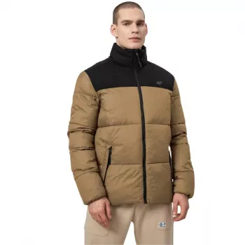 4F giacca isolata uomo marrone chiaro H4Z22 KUMP005 82S