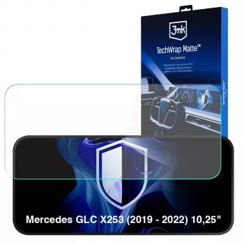 3MK PROTECTION Mercedes GLC X253 (2019-2022) 10,25 pollici TechWrap pellicola protettiva opaca