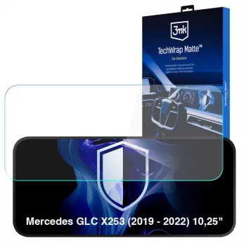 3MK PROTECTION Mercedes GLC X253 (2019-2022) 10,25 pollici TechWrap pellicola protettiva opaca