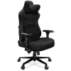 YUMISU 2053 sedia da gaming, rivestimento in tessuto, nero (Y-2053-BB-M)