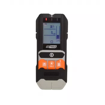 AWTOOLS rilevatore multifunzione 4-in-1 - metallo, cavi elettrici AC, legno/montanti e sensore di umidità con display LCD, allarme acustico e calibrazione automatica