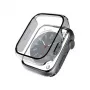 CRONG Hybrid Watch Case con vetro temperato per Apple Watch 44mm - trasparente