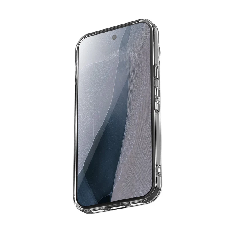 CRONG Hybrid Clear Magnetic custodia MagSafe per Google Pixel 11 Pro XL - trasparente