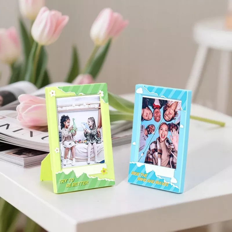 LOVEINSTANT Set di cornici per foto per Fujifilm Instax Mini 99, 12, 11, 40, 8, Evo, LiPlay, Link 2, SE, multicolore
