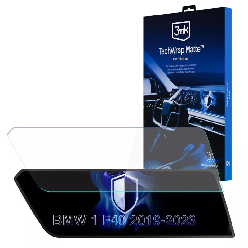 3MK PROTECTION BMW 1 F40 (2019-2023) pellicola protettiva opaca TechWrap per il display centrale