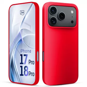 3mk custodia Hardy Mellow per Apple iPhone 17 Pro / 18 Pro rossa