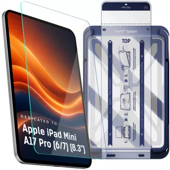 3MK PROTECTION Apple iPad Mini A17 Pro (6/7) (8,3 pollici) - fino a 10 3mk HARDY GlassTab ProFIT