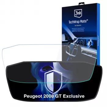 3MK PROTECTION TechWrap Opaca pellicola protettiva per il quadro strumenti della Peugeot 2008 GT Exclusive