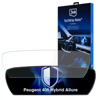 3MK PROTECTION Peugeot 408 Hybrid Allure - 3mk TechWrap Opaca pellicola protettiva per il quadro strumenti