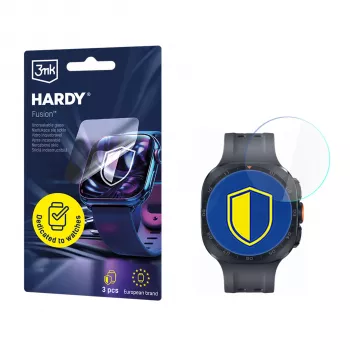 3mk Hardy Fusion protezione per orologio per Samsung Galaxy Watch Ultra 2 (2026) - Pellicola ibrida trasparente protezione display