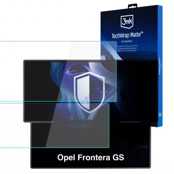 3MK PROTECTION Opel Frontera GS (2025 - ) - 3mk TechWrap Opaca pellicola protettiva per display centrale