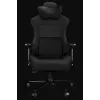YUMISU 2052 sedia da gaming, rivestimento in tessuto, nero (Y-2052-GB-M)