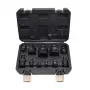 AWTOOLS set adattatori a impulso e giunto cardanico CrMo 11 pezzi BLACK LINE