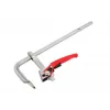 AWTOOLS morsetto a cricchetto 120 x 500 mm (barra 22 x 10,6 mm) morsetto pesante a sgancio rapido per lavorazione del legno