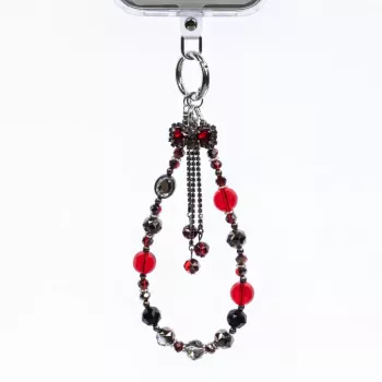 Crong Phone Charm Lanyard Roter Bogen – Cinturino universale anti-perdita da polso per smartphone