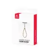 Crong Phone Charm - Cinturino da polso per telefono (perle moderne)