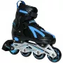 Outrace Volt Blue Pattini in linea regolabili EU 40-43 Nero/Blu