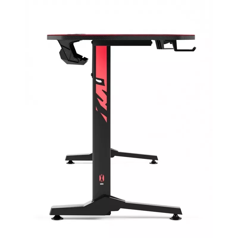 Diablo X-Mate 1400 Scrivania da gaming 140 cm x 60 cm Nero