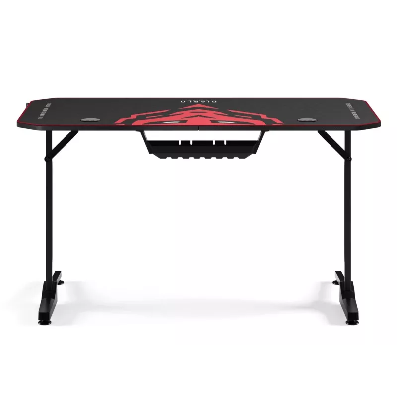 Diablo X-Mate 1400 Scrivania da gaming 140 cm x 60 cm Nero
