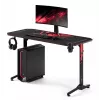 Diablo X-Mate 1400 Scrivania da gaming 140 cm x 60 cm Nero