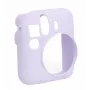 LOVEINSTANT Custodia protettiva in silicone per Fujifilm Instax Mini 12 – Lilla