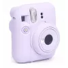 LOVEINSTANT Custodia protettiva in silicone per Fujifilm Instax Mini 12 – Lilla