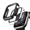 Crong Hybrid Watch Case con vetro temperato per Apple Watch 40mm - Trasparente