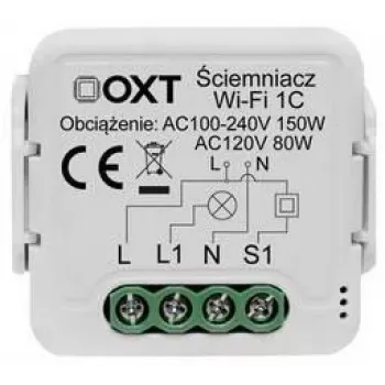 OXT T225 Modulo dimmer smart Wi-Fi mini 1 canale Tuya