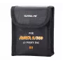 SUNNYLIFE Custodia protettiva ignifuga per batterie per DJI Avata 2 - spazio per 2 batterie, nera