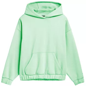 Felpa donna in verde chiaro 4FSS23TSWSF255 taglia L